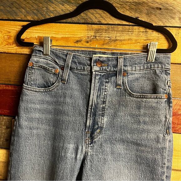 Madewell The Perfect Vintage Jeans Size 27 (made in USA) - Picture 3 of 11